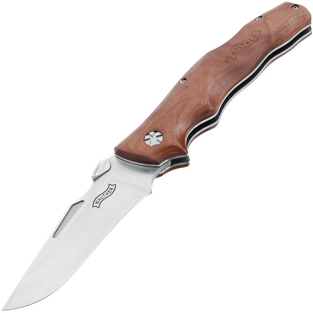 Walther Messer Adventure Folder Wood