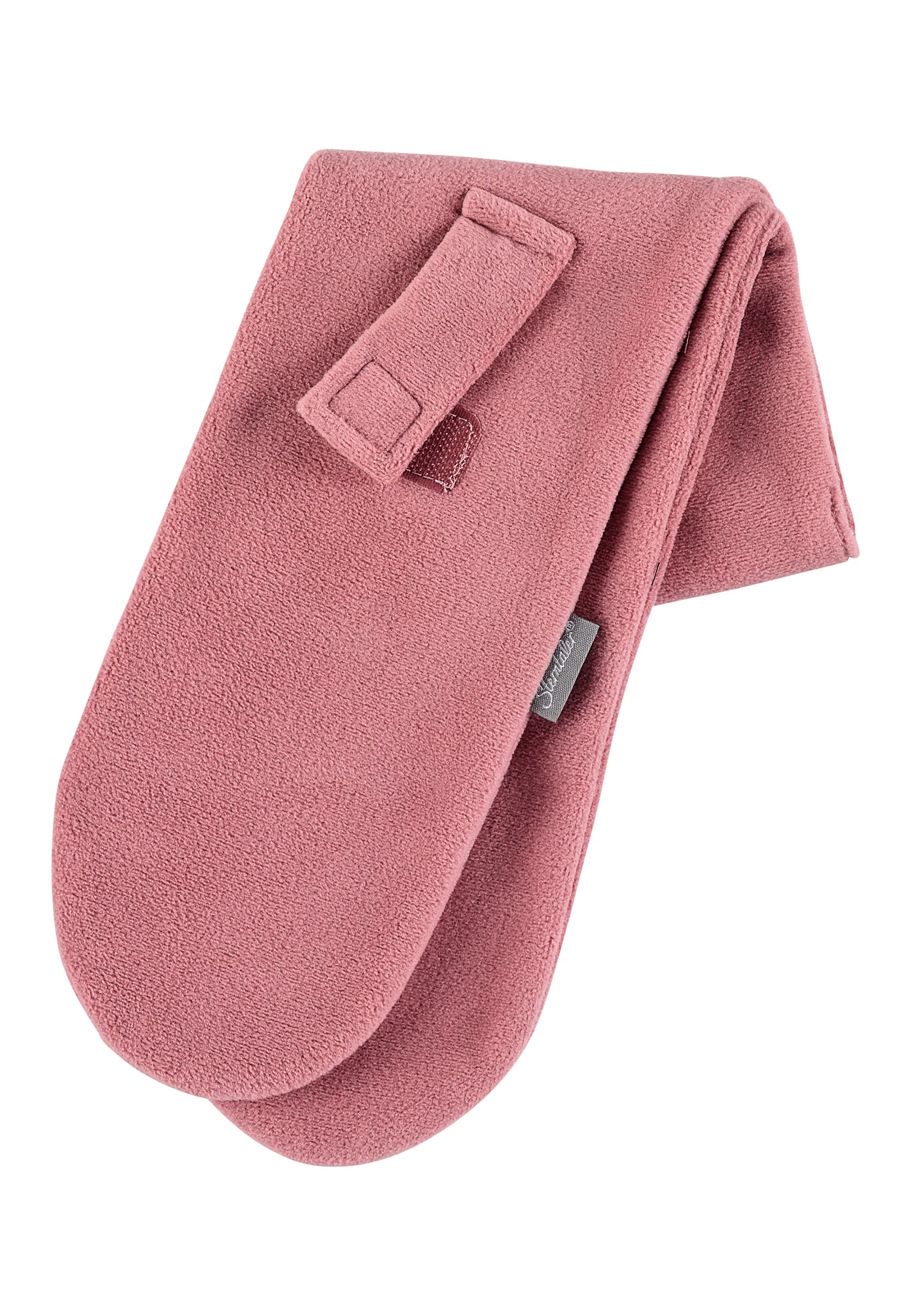 Schal aus Microfleece mit Riegel (Klettverschluss)