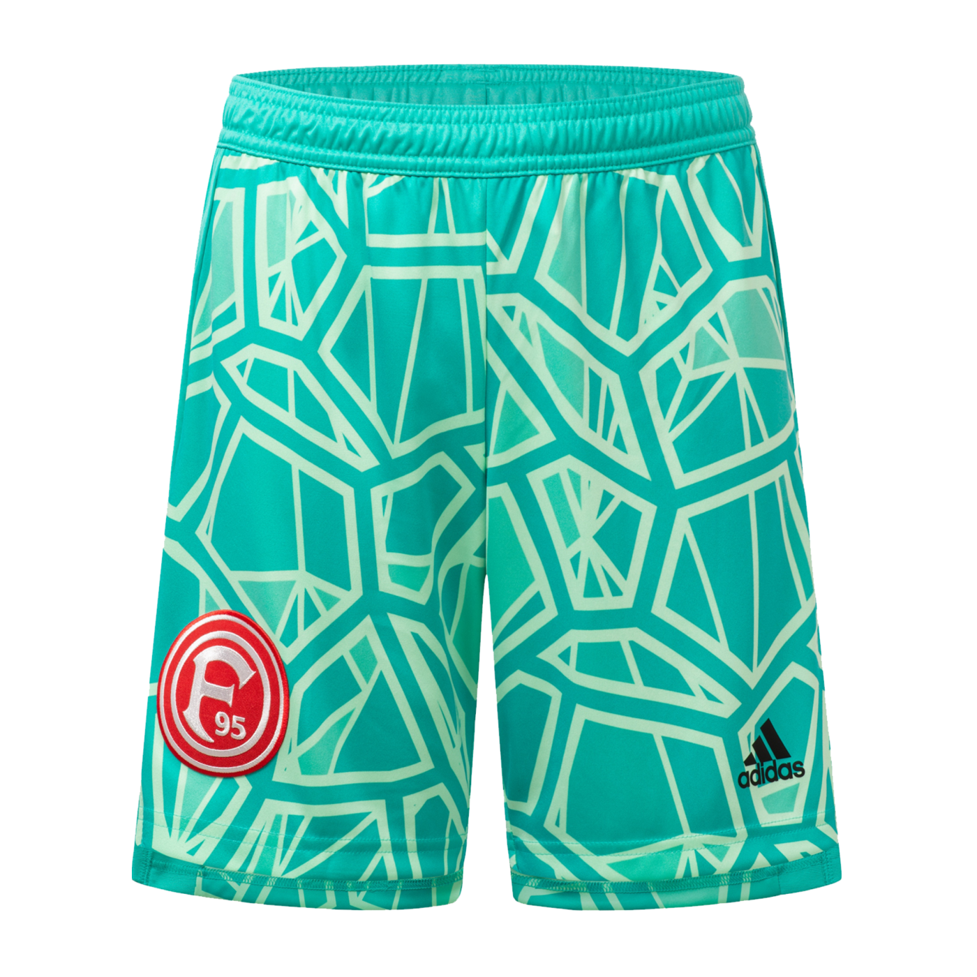 adidas Fortuna Düsseldorf TW-Short 2022/2023 Kids Türkis