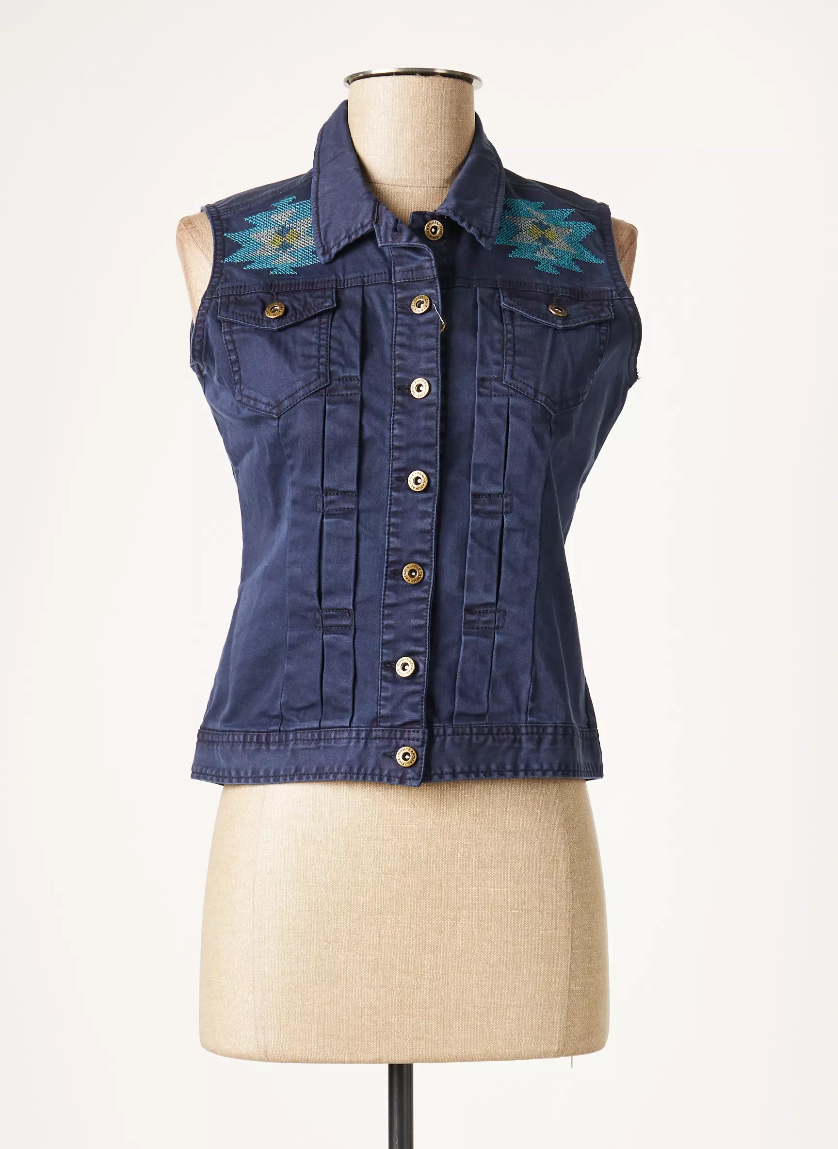 Kaporal Vestecasual Femme couleur bleu