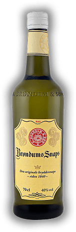 Brondums Snaps Yellow Label Brondums Snaps Yellow Label  0,7	 Liter - Vol 40%