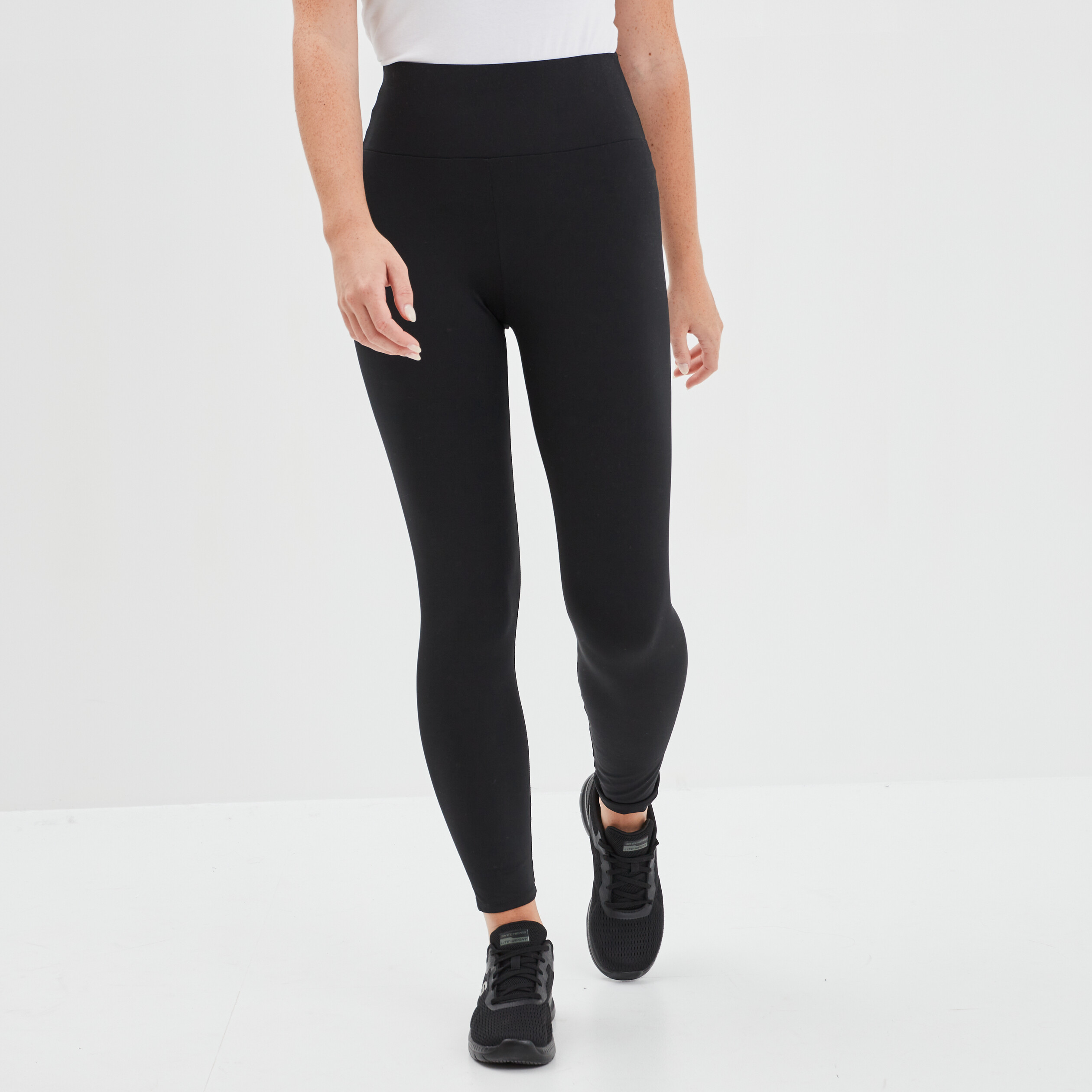 Legging taille extra haute noir femme | La Halle