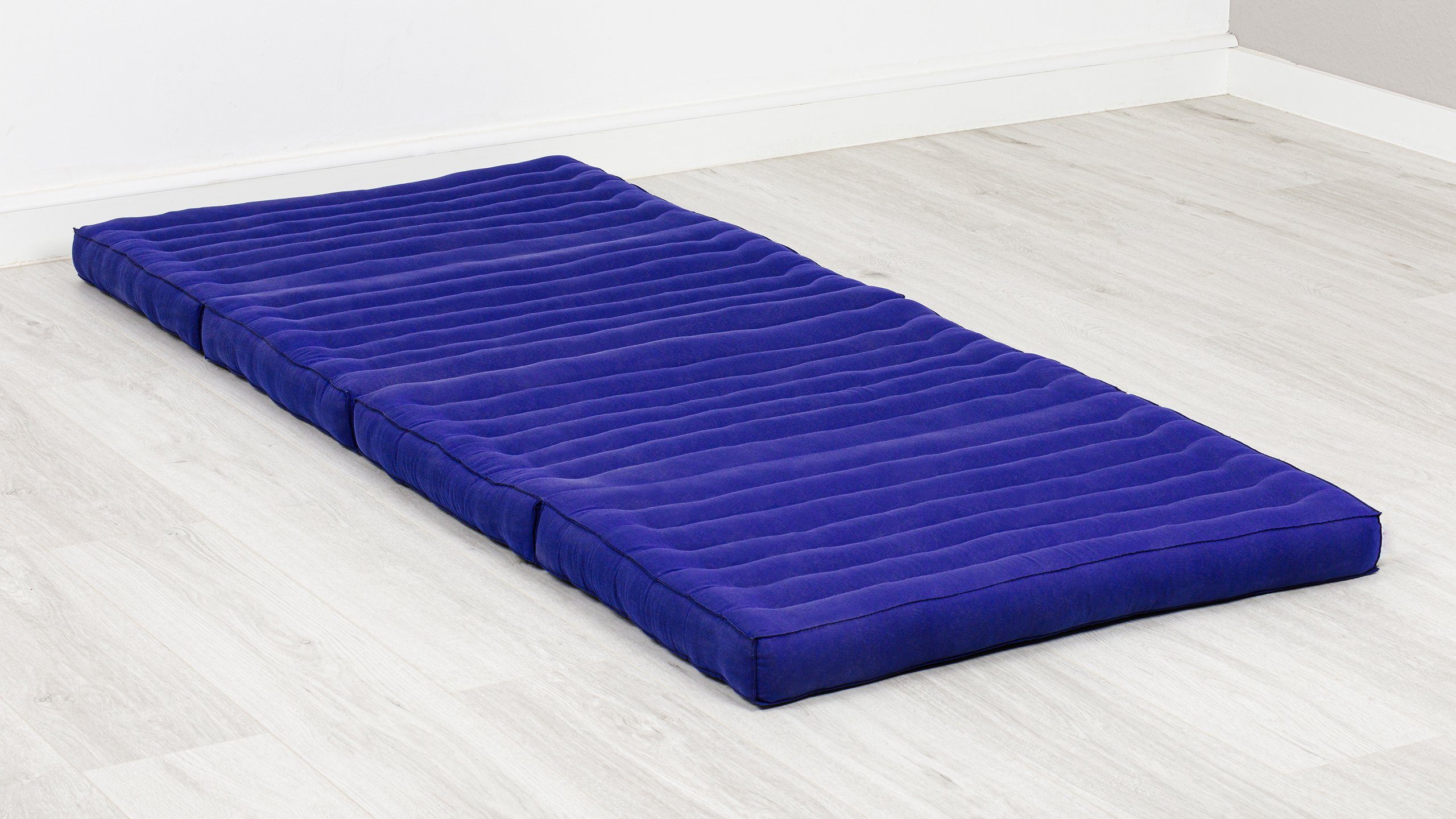 Klappmatratze Klappmatratze 80 cm (Basic) vegan und handgefertigt, 200x80x8cm, livasia, 8,00 cm hoch, Kapok