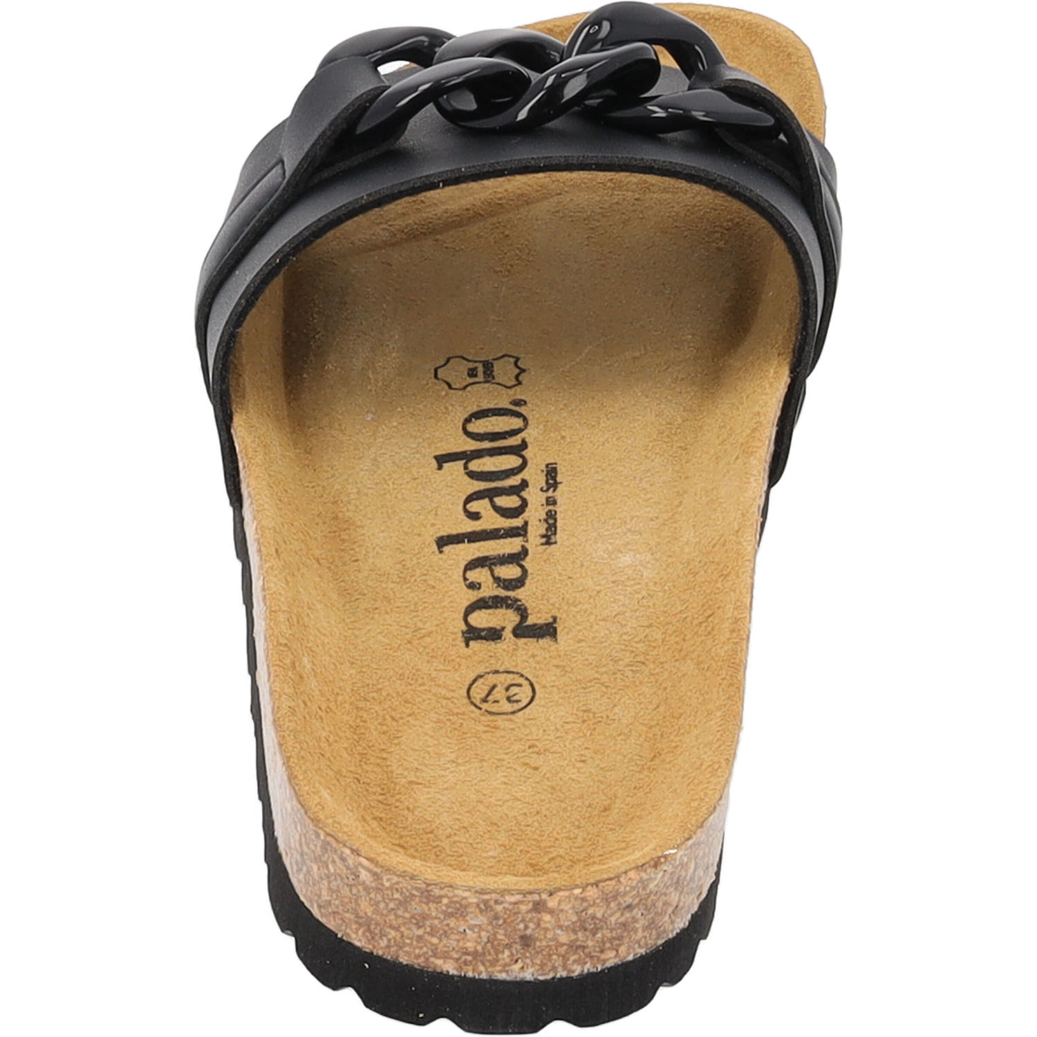 Palado Gozo, Pantoletten, Damen, Schwarz Matt