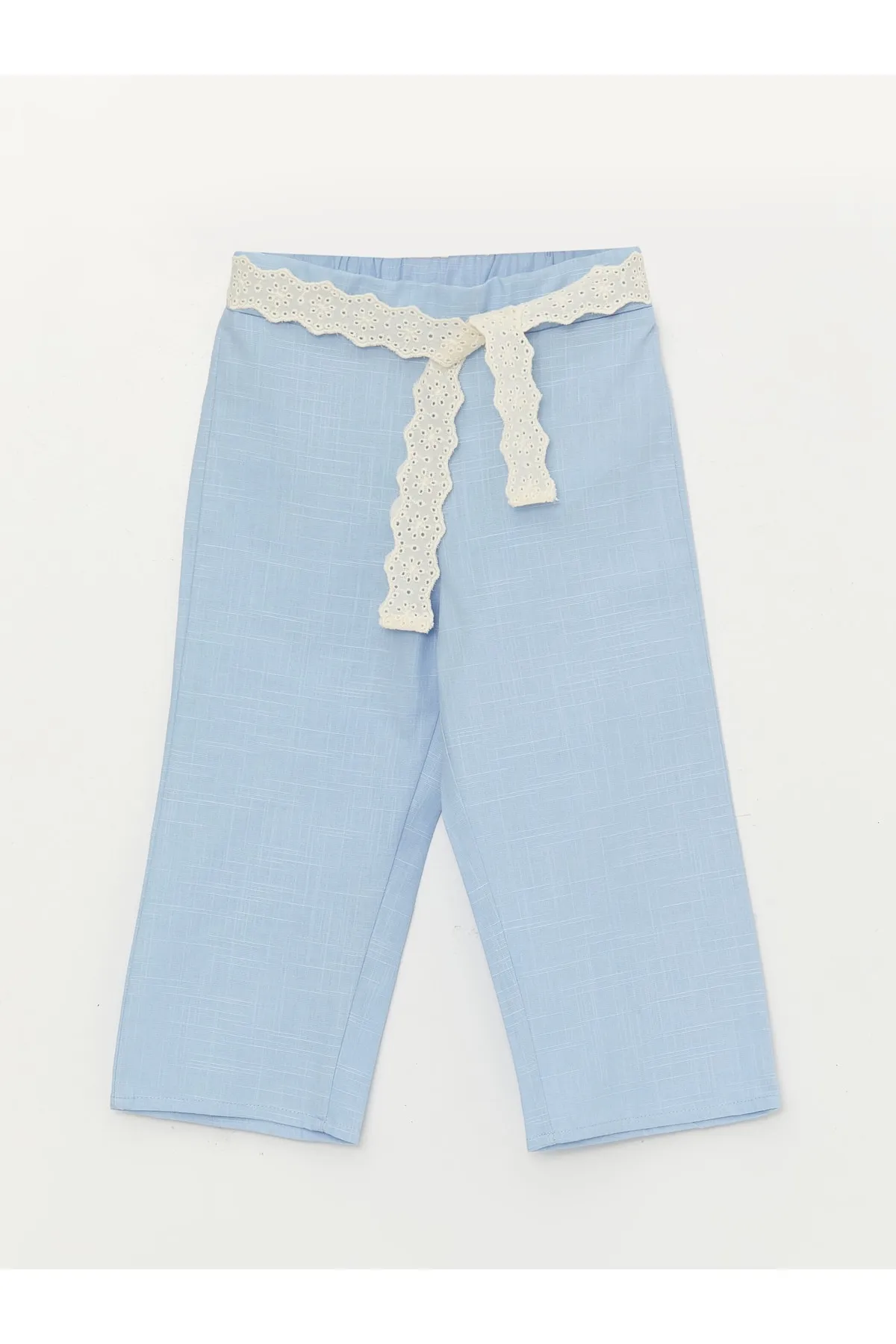 LC Waikiki  2er-Set aus Hemd und Hose mit eckigem Kragen für Baby-Mädchen