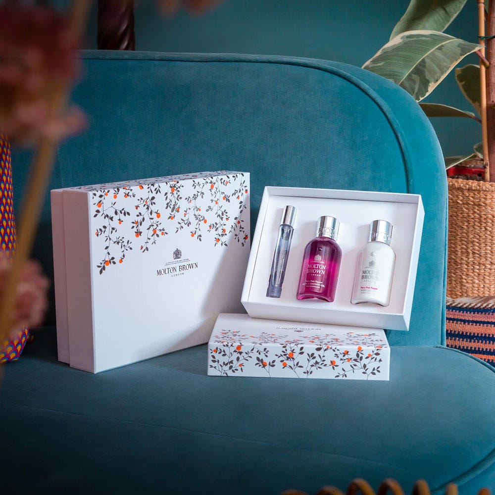 Molton Brown Fiery Pink Pepper Fragrance Collection