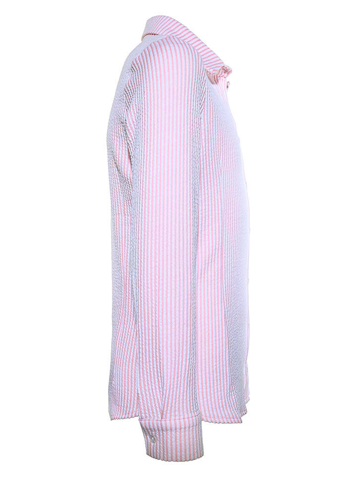 Blue Effect Bluse in Rosa/ Weiß günstig kaufen