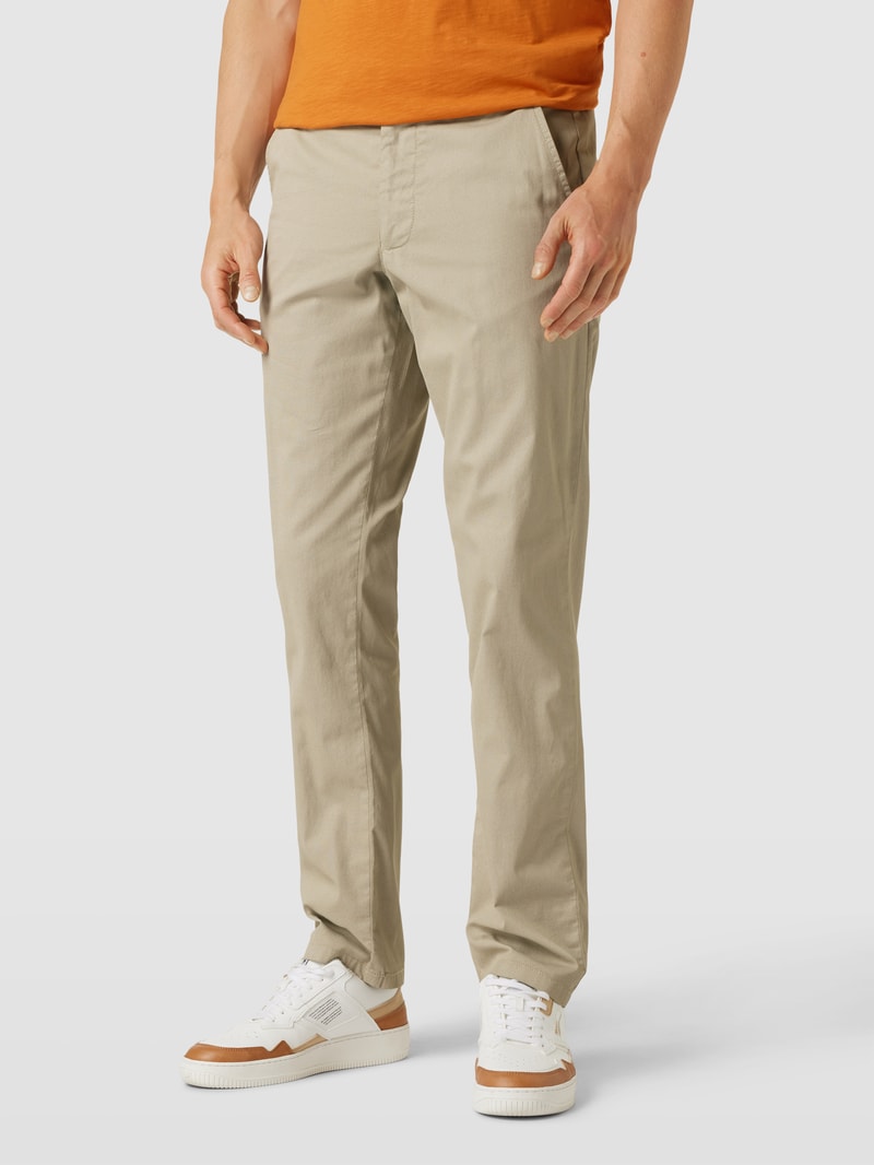 Chino mit französischen Eingrifftaschen in lindgrün
