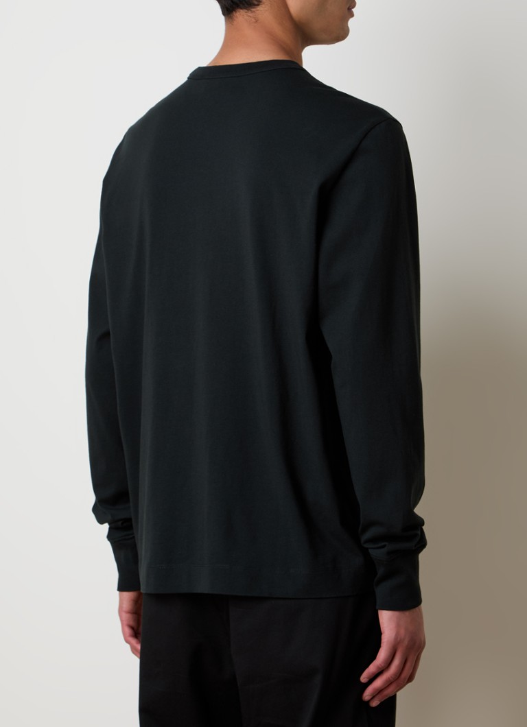 Tricou Canada Goose Gladstone cu mânecă lungă și buzunar la piept