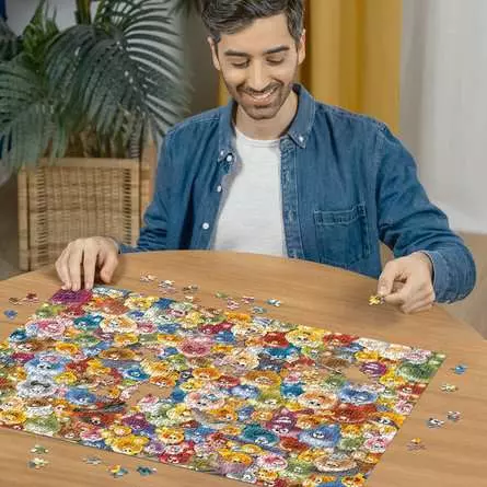 Puzzle 1000 Teile - Challenge Ganz viel Gelini