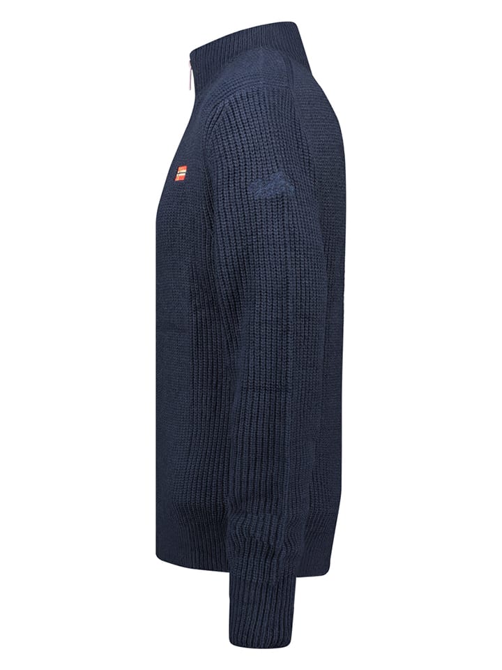 Geographical Norway Cardigan in Dunkelblau günstig kaufen