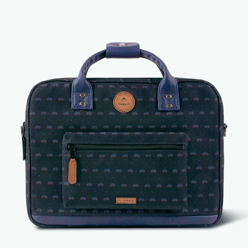 Padua dark blue laptop bag