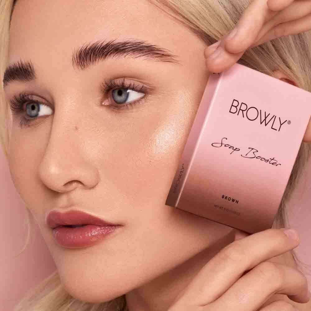 BROWLY Styling Soap Booster - braun