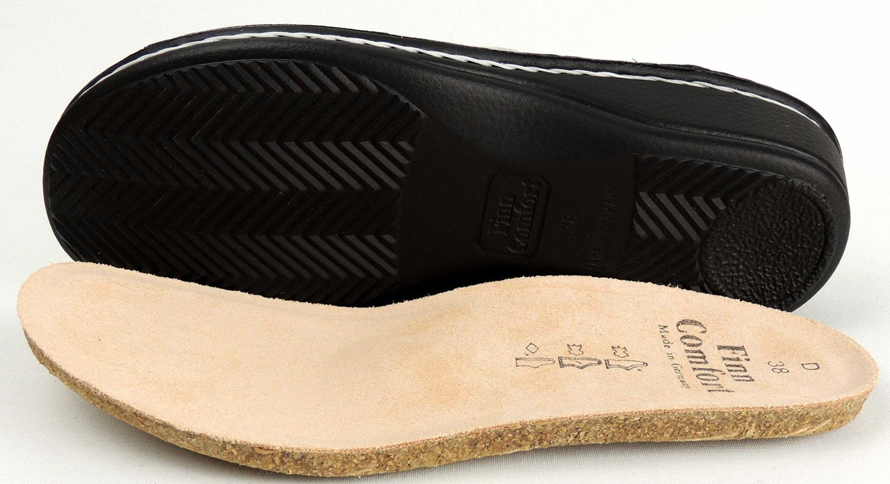 FINN COMFORT Pantoletten weiss