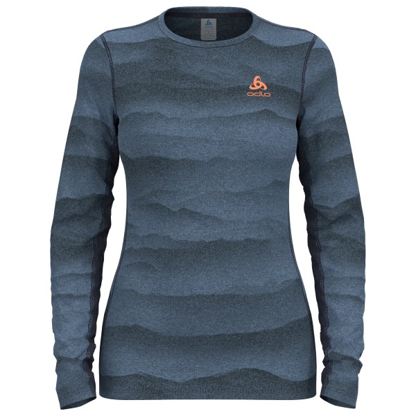 Odlo - Women's Baselayer Top Crew Neck L/S Whistler Eco - Kunstfaserunterwäsche