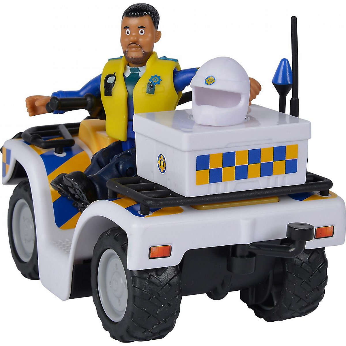 Feuerwehrmann Sam Polizei Quad mit Figur