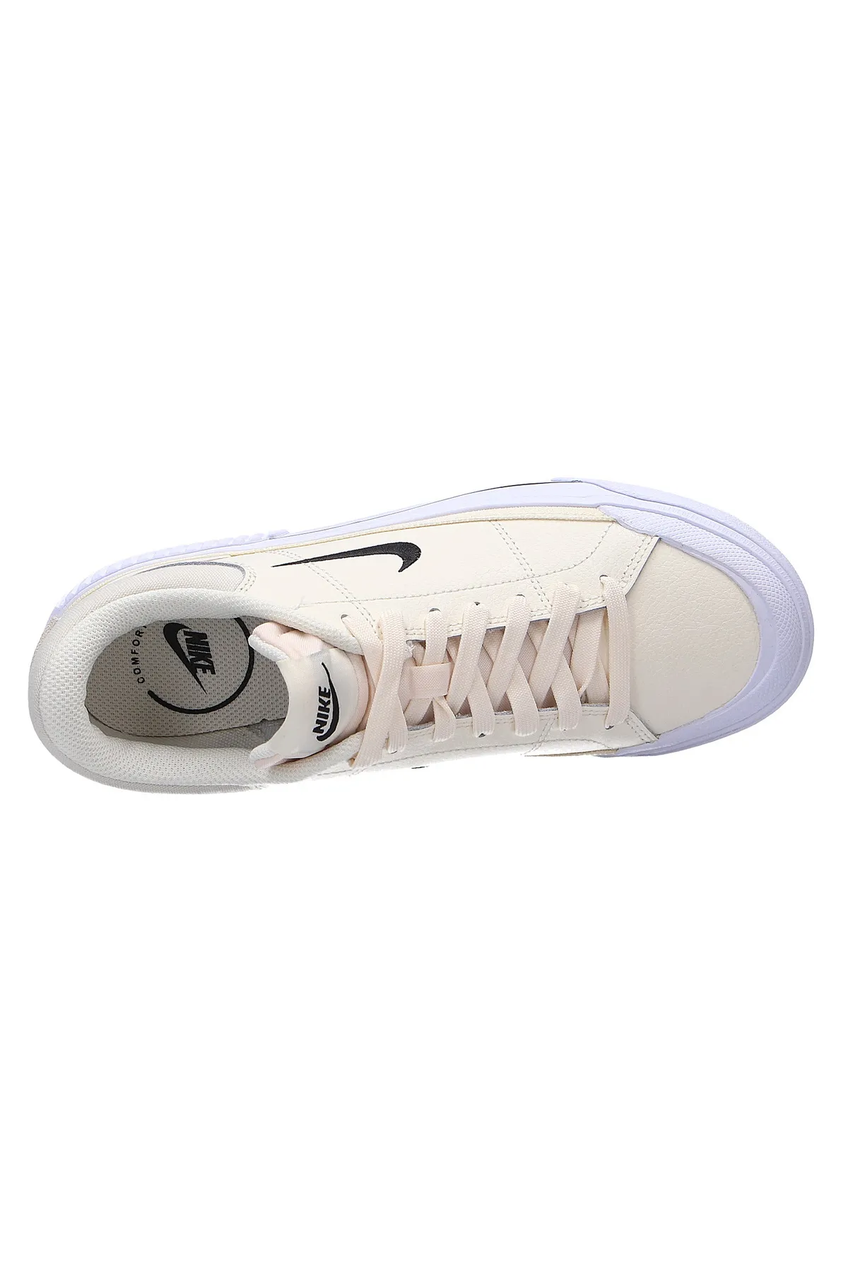 Nike  Sneaker - Beige - Flacher Absatz