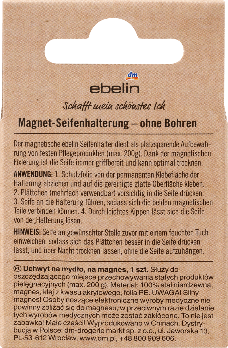 Magnet-Seifenhalterung, 1 St