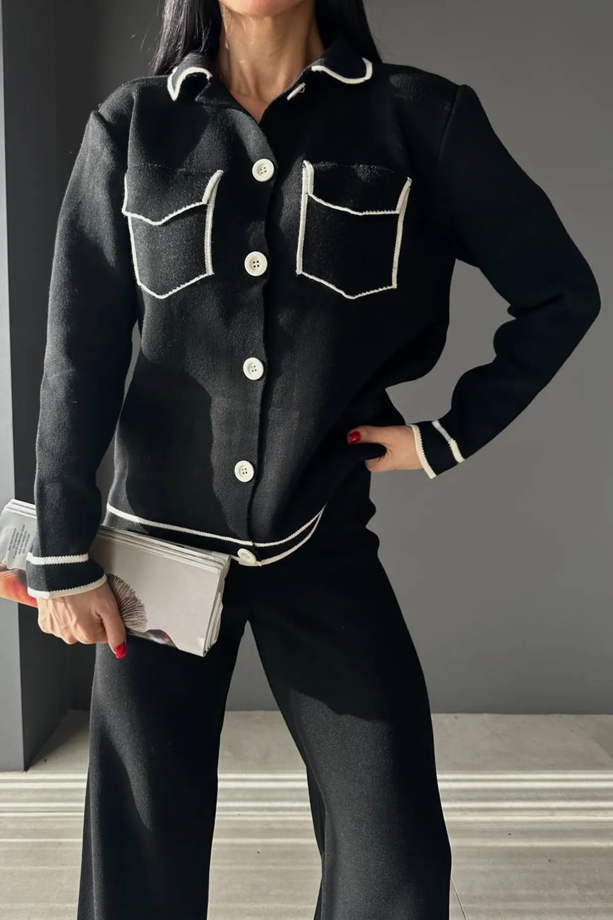 lovebox  Zweiteiler - Schwarz - Regular Fit