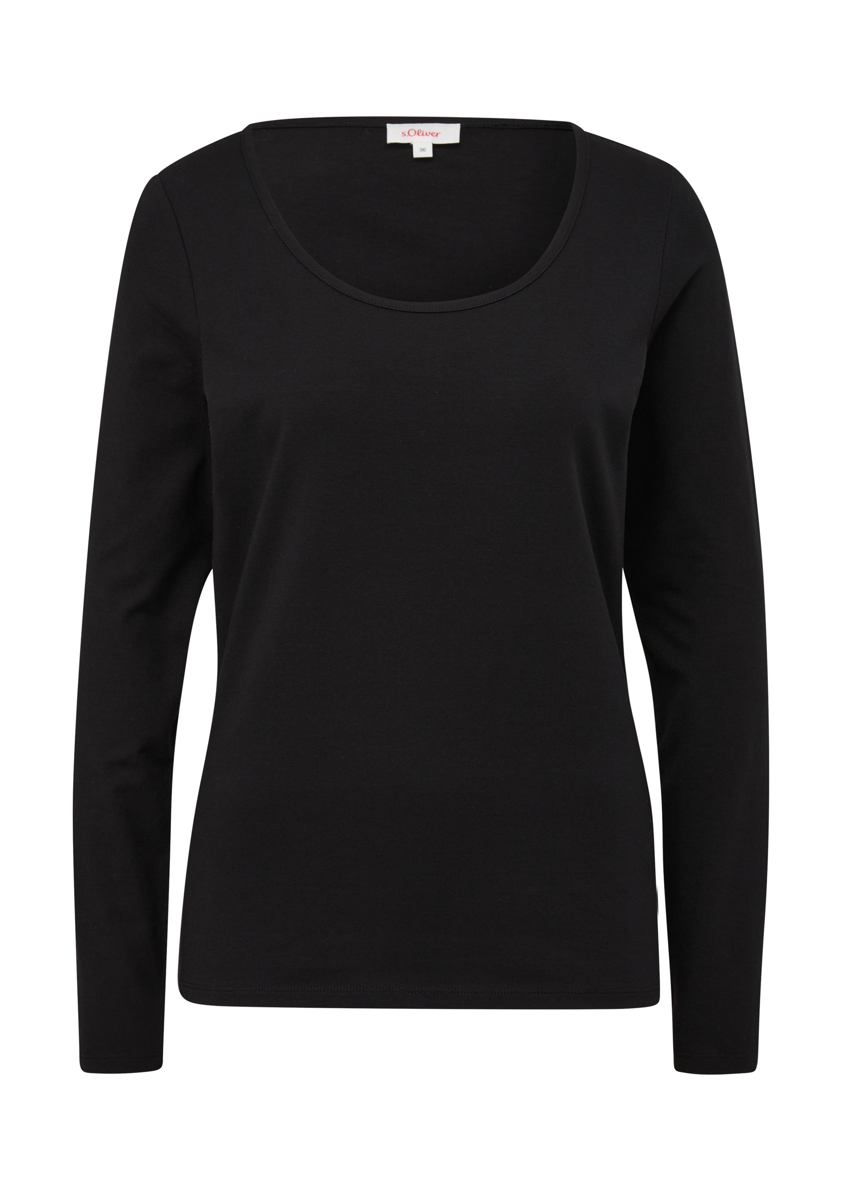 Longsleeve aus Baumwollstretch  2135961-9999