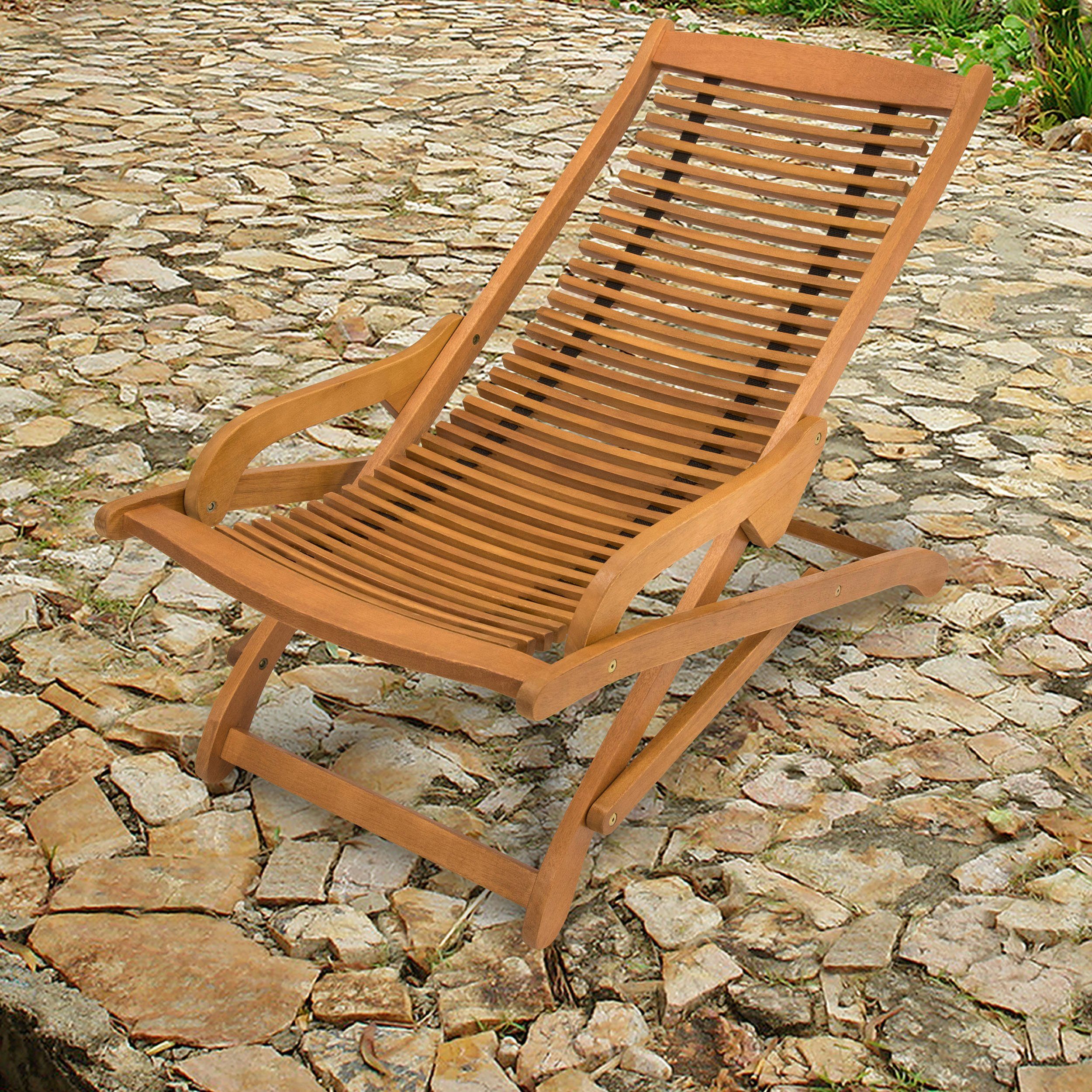 indoba Gartenliege Sun Flair, IND-70007-RC, mit freihängender Liegefläche