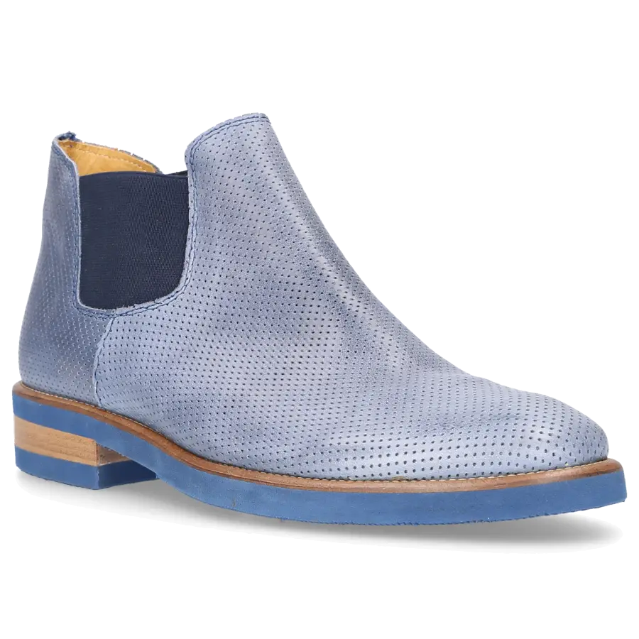 Budapester - Chelsea Boots 5048 Kalbsleder - blau