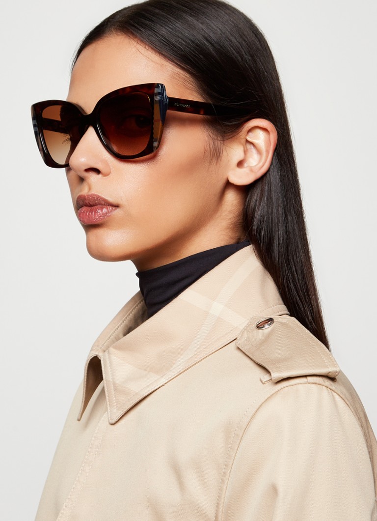 Occhiali da sole polarizzati Burberry Butterfly BE4393