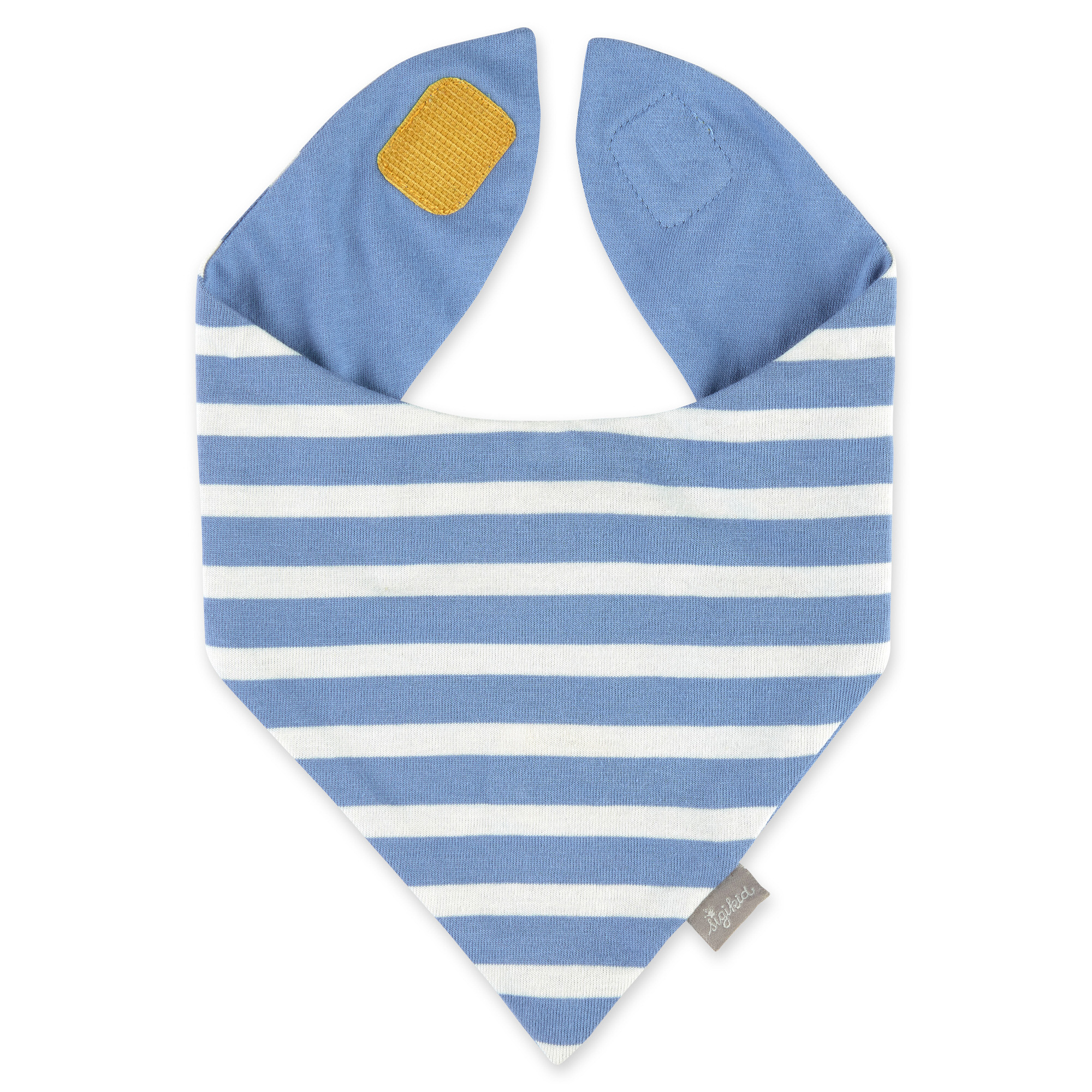 Baby Wendehalstuch Traktor, blau oder geringelt