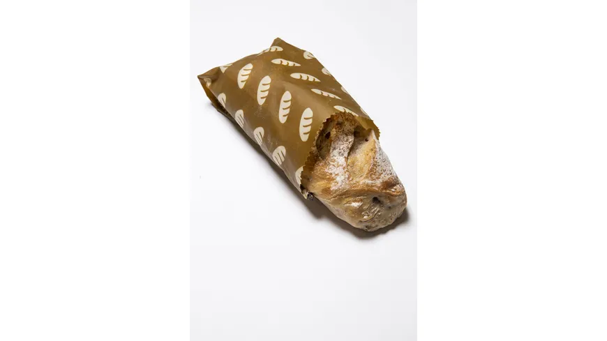 nuts Bienenwachstuch Brot, 5 Stück
