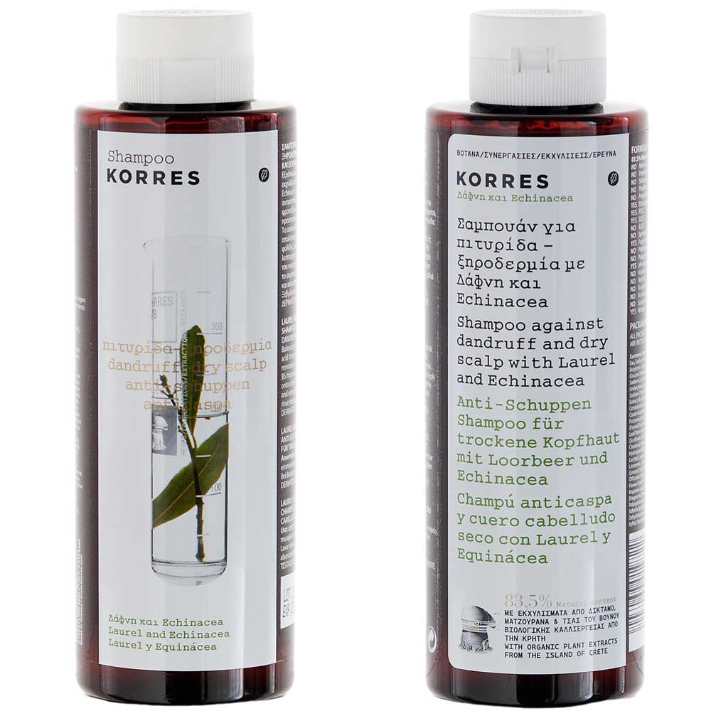 Korres Laurel & Echinacea Shampoo 250 ml