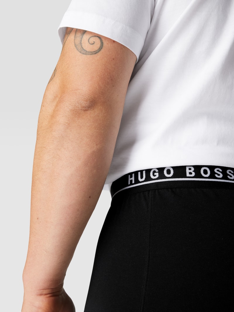 Trunks mit Logo-Bund im 3er-Pack in schwarz