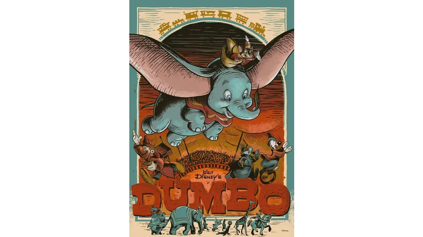 Ravensburger Puzzle - Dumbo - 300 Teile  Puzzle für Erwachsene und Kinder ab 8 Jahren