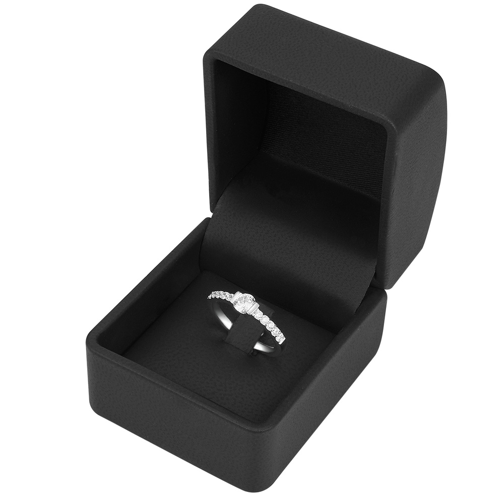 Trilani Bague en argent Argent sterling Oxyde de zirconium (CZ) en Argent Bague