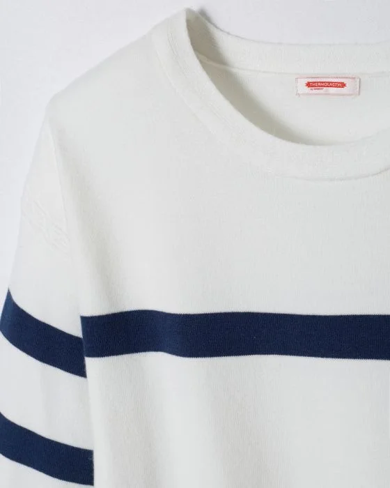 Pull à rayures Thermolactyl
