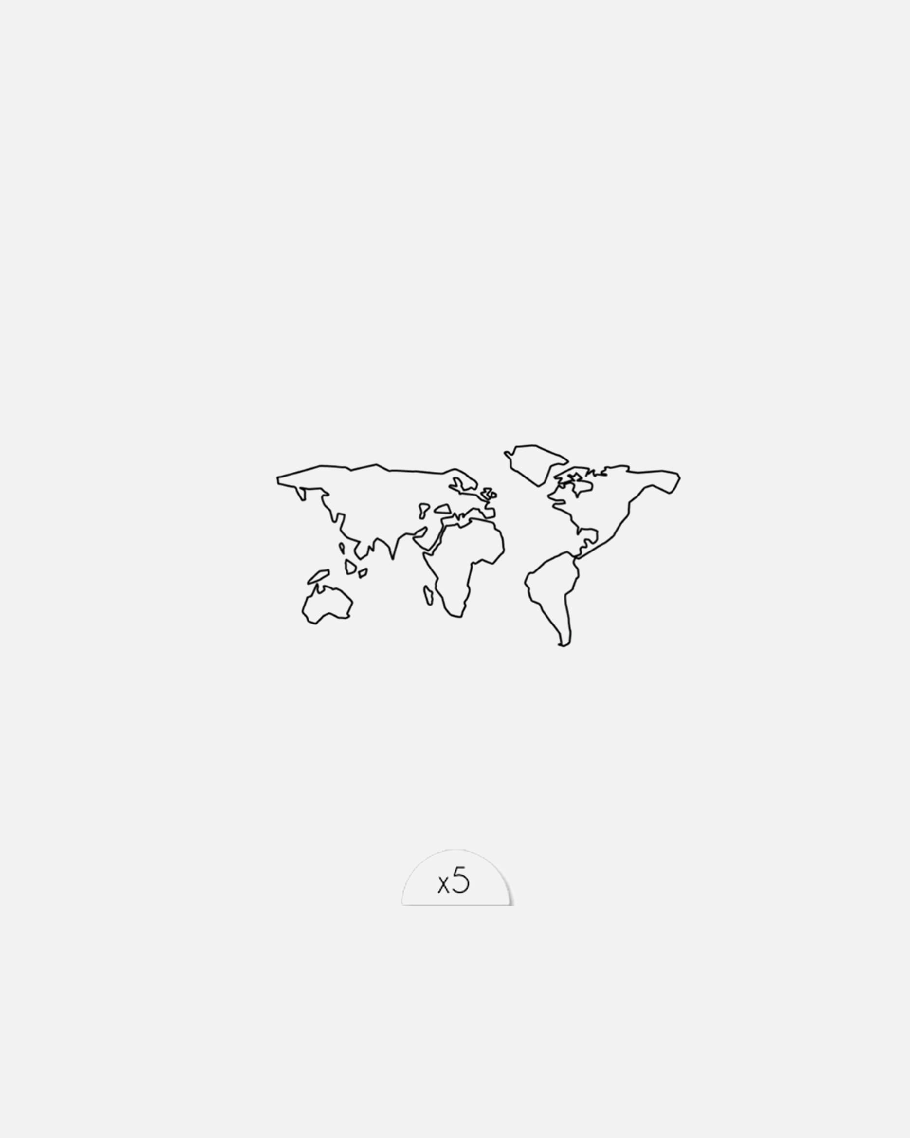 Mapa mundial de Sioou