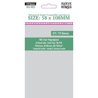 Sleeve Kings Betrayal at House Sleeves (58x108mm) (110)