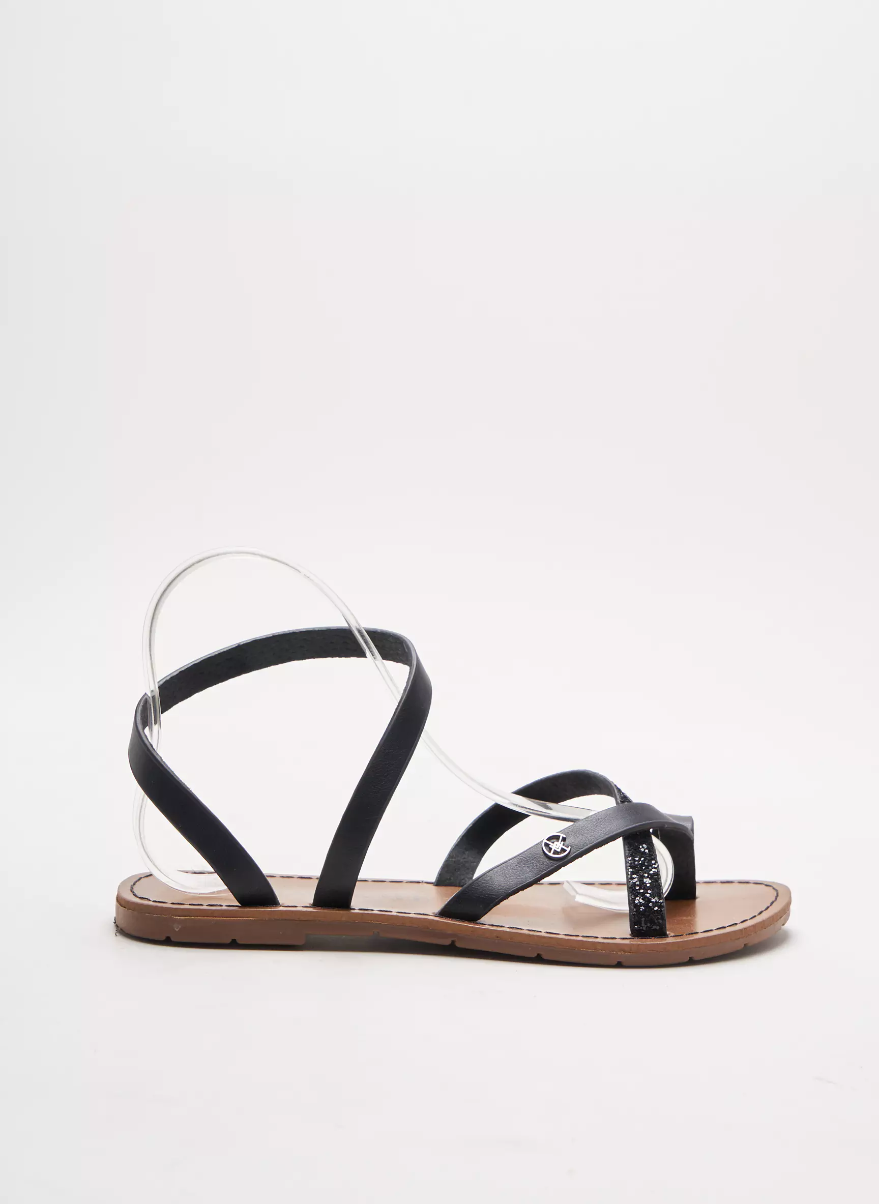 Chattawak Sandales Nu Pieds Femme couleur noir