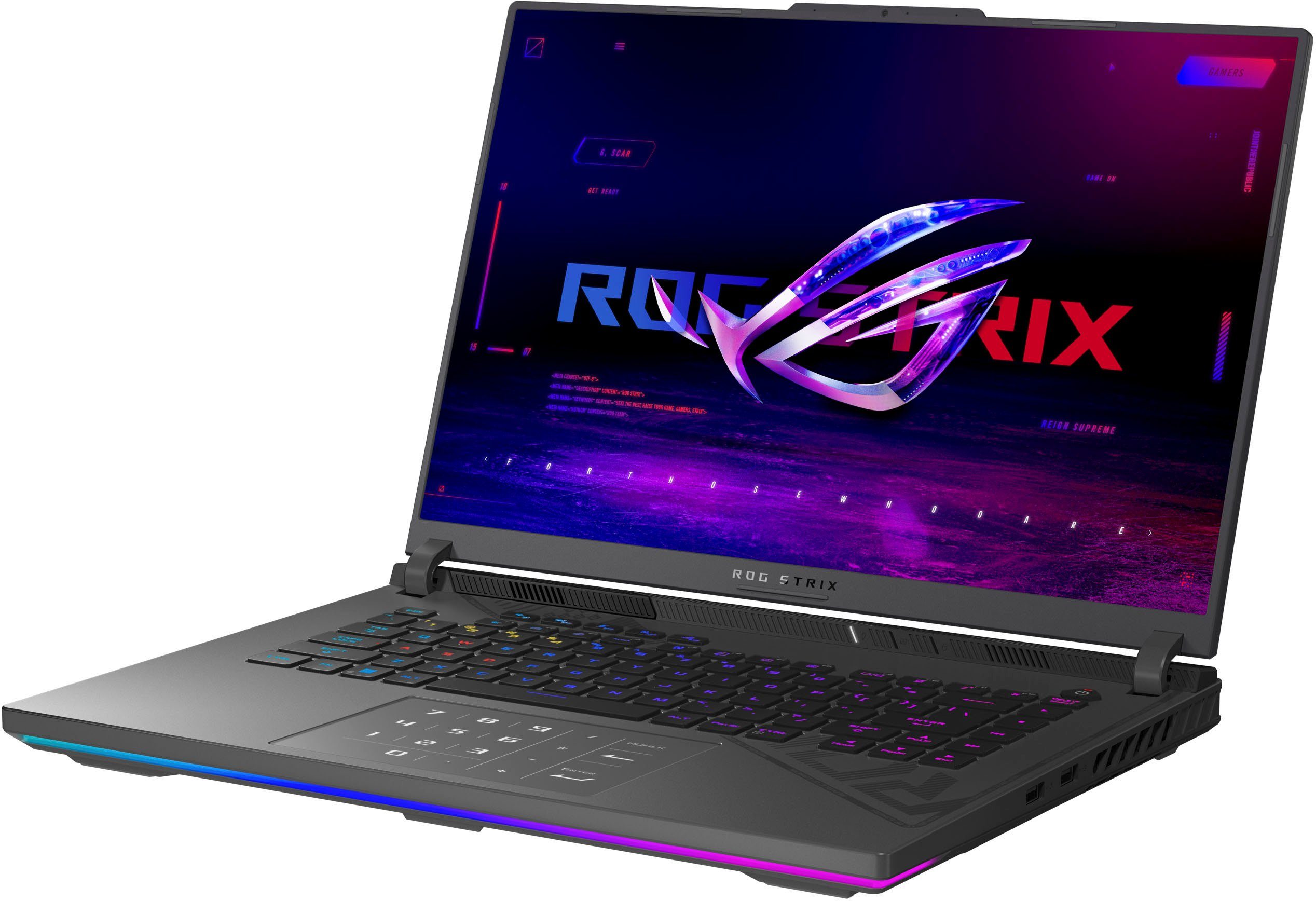 Asus ROG Strix G614JU-N3220W Gaming-Notebook (40,6 cm/16 Zoll, Intel Core i7 13650HX, GeForce RTX 4050, 1000 GB SSD)