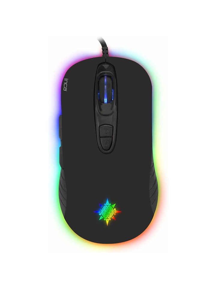 Inca Inca PHALDOR RGB Makro Tastem Professional Gaming Maus schwarz in schwarz günstig kaufen onesize