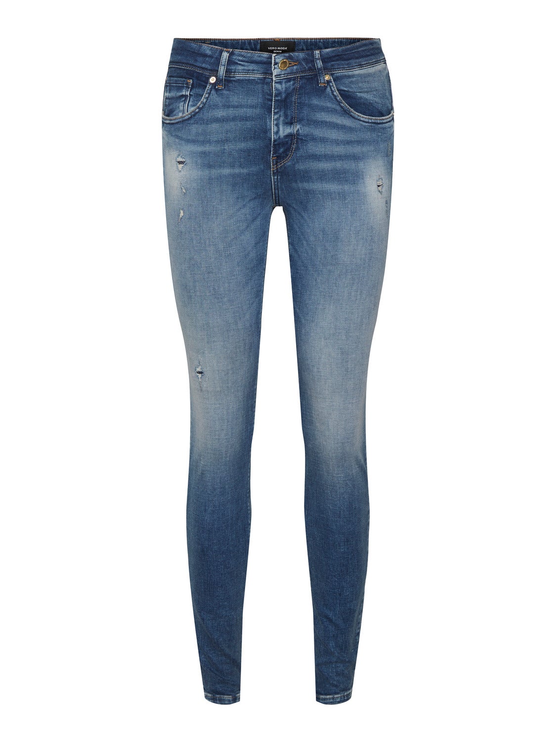 VMLUX Mid Rise Slim Fit Jeans
