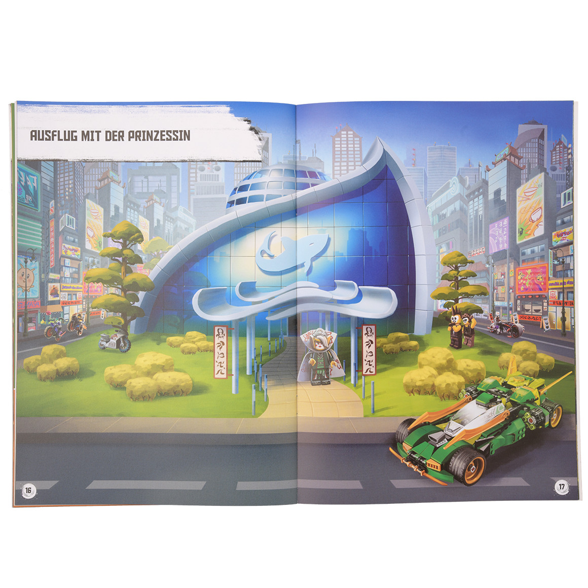 LEGO Ninjago Stickerbuch mit 170 Stickern