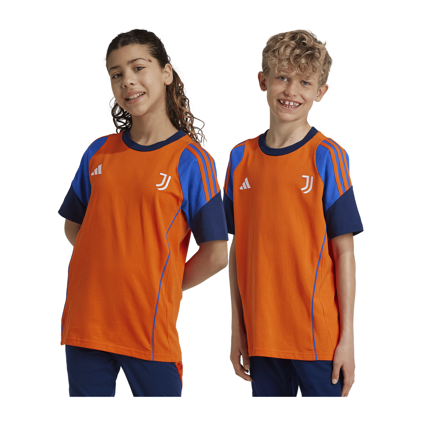 adidas Juventus Turin T-Shirt Kids Orange
