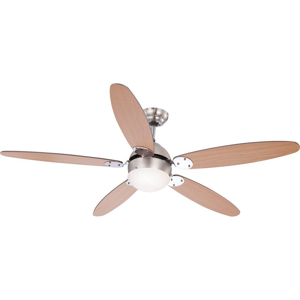 Globo Deckenventilator, Smart Home Decken Ventilator Alexa Google App Leuchte dimmbar im Set