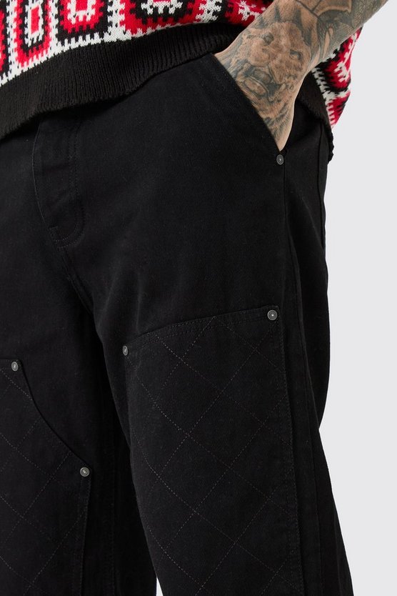 Tall lockere Jeans mit Naht-Detail