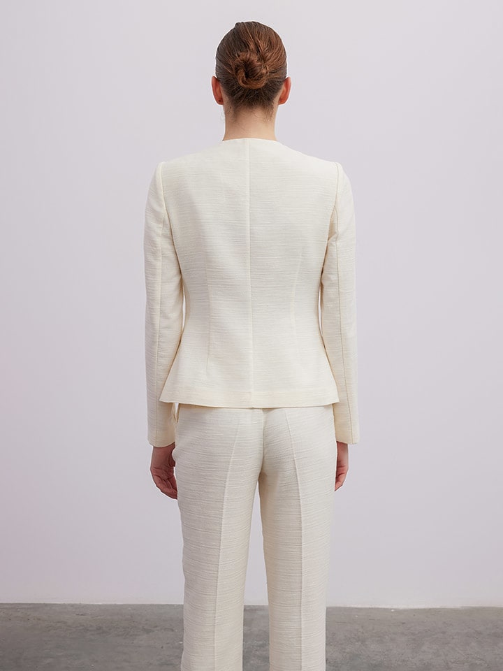 BGN Blazer in Creme günstig kaufen