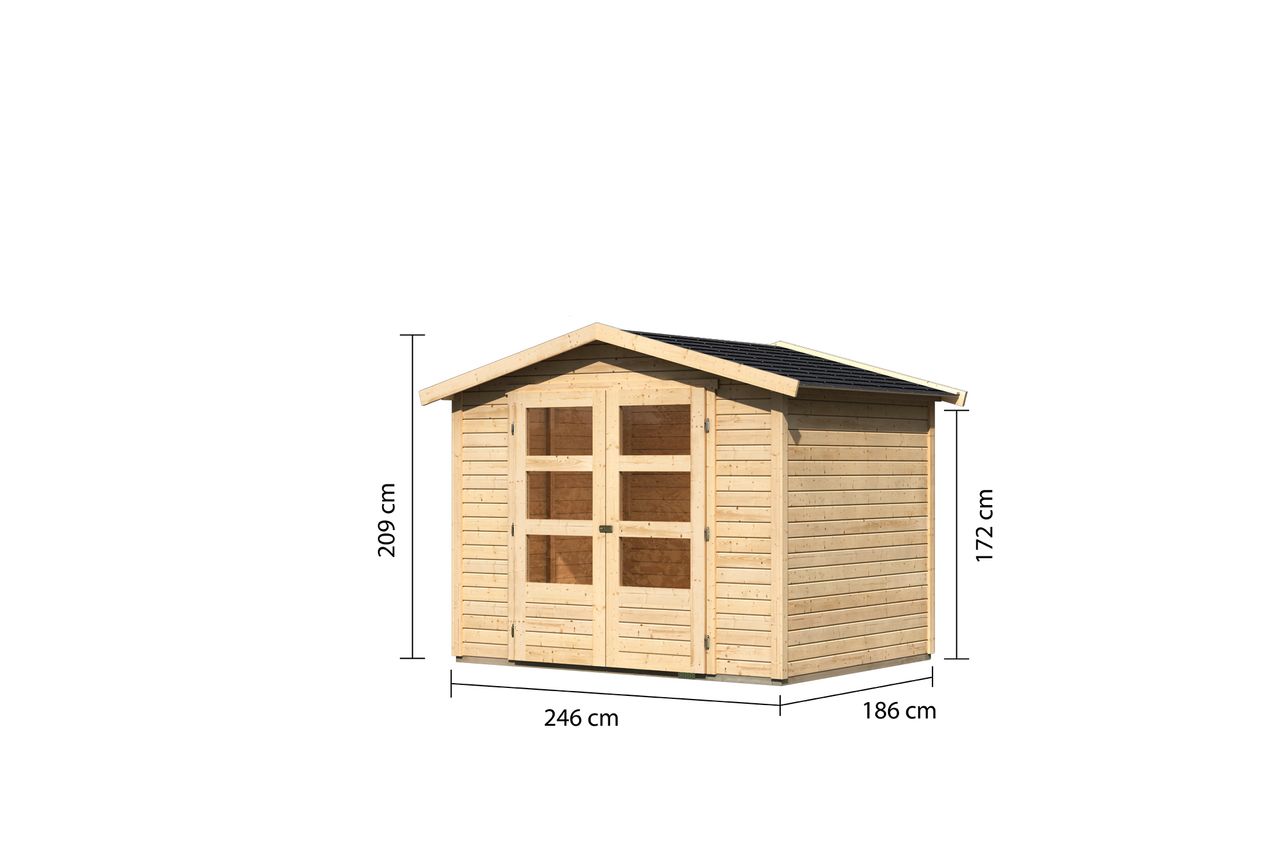 Karibu Gartenhaus 