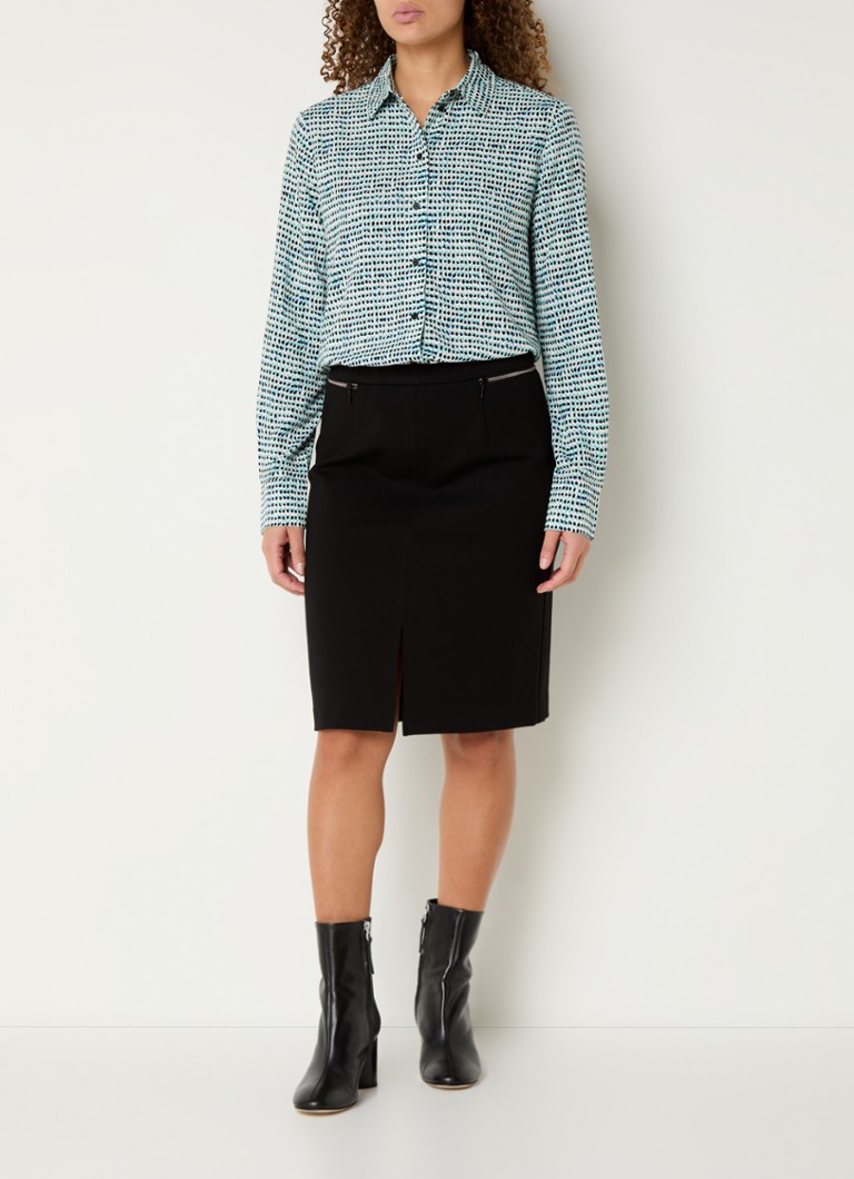 Spódnica mini zapinana na suwak Gerry Weber