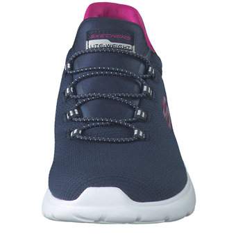 Skechers Slip On Sneaker in blau