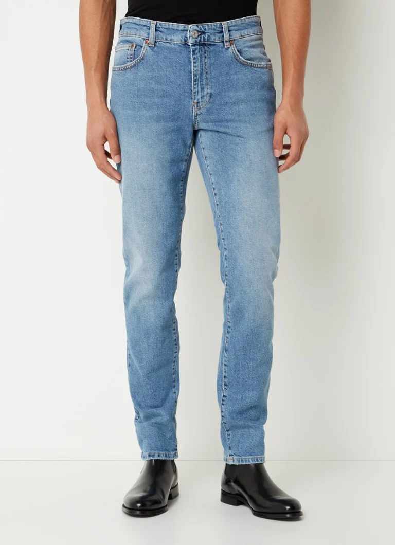 Blugi Won Hundred din bumbac organic, croială slim fit, spălare medie