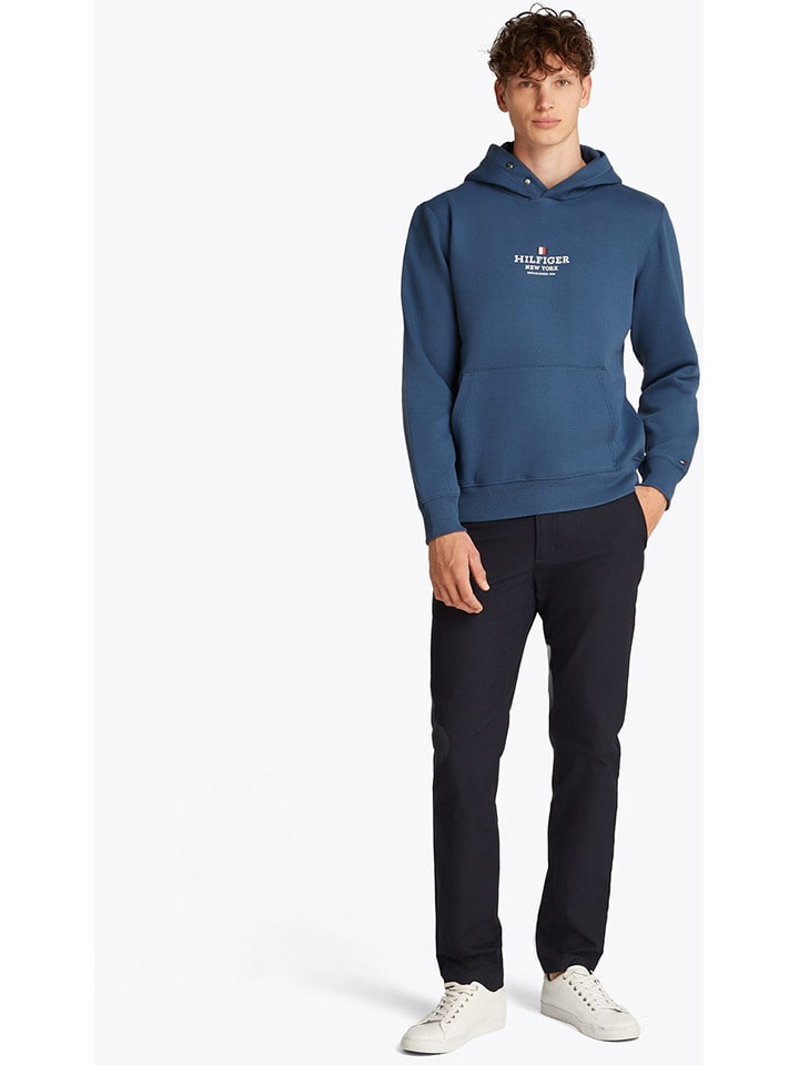 Tommy Hilfiger Hoodie in Blau günstig kaufen